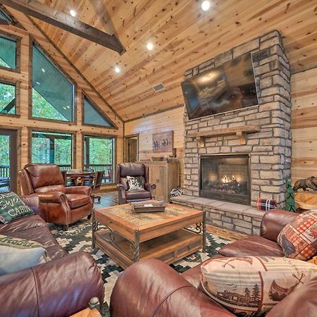Broken Bow Cabin Deck With Hot Tub And Pool Table! Exteriér fotografie