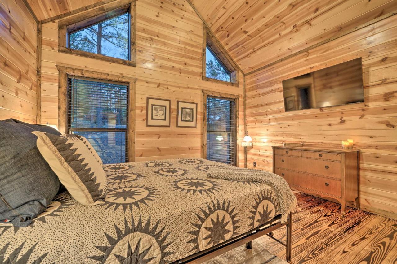 Broken Bow Cabin Deck With Hot Tub And Pool Table! Exteriér fotografie