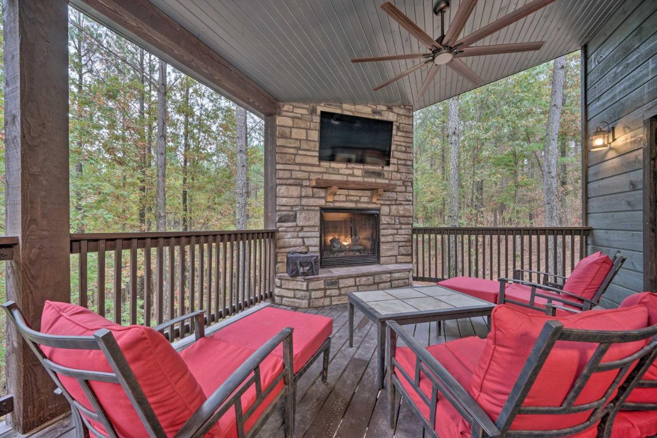 Broken Bow Cabin Deck With Hot Tub And Pool Table! Exteriér fotografie