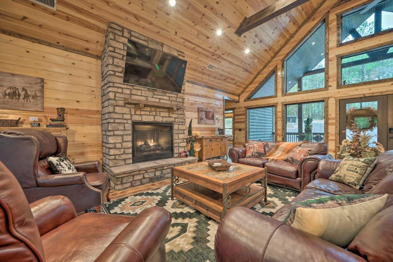 Broken Bow Cabin Deck With Hot Tub And Pool Table! Exteriér fotografie