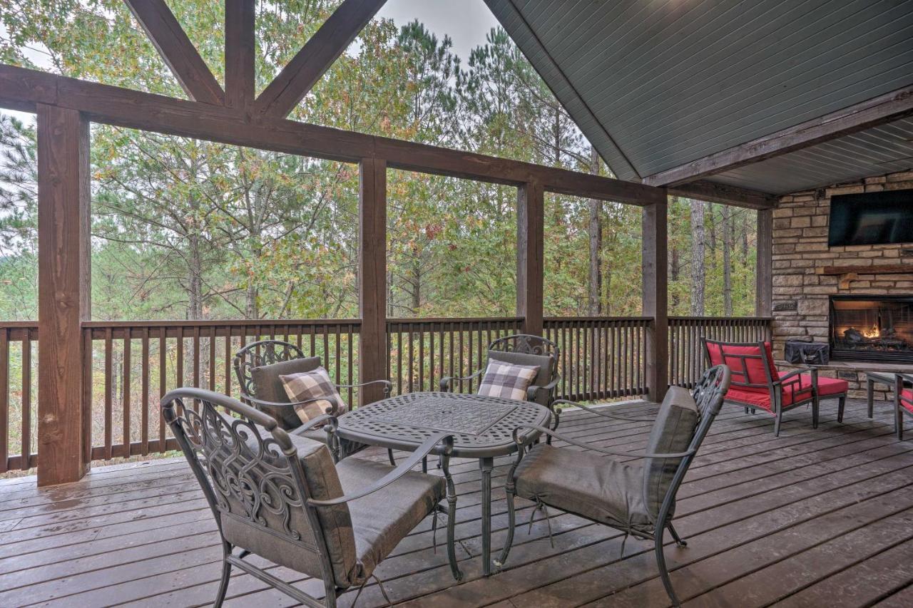 Broken Bow Cabin Deck With Hot Tub And Pool Table! Exteriér fotografie