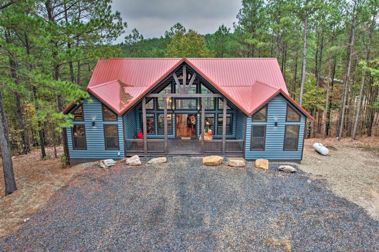 Broken Bow Cabin Deck With Hot Tub And Pool Table! Exteriér fotografie
