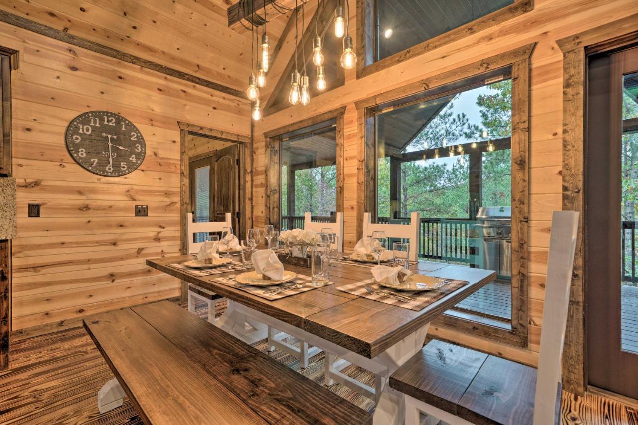 Broken Bow Cabin Deck With Hot Tub And Pool Table! Exteriér fotografie