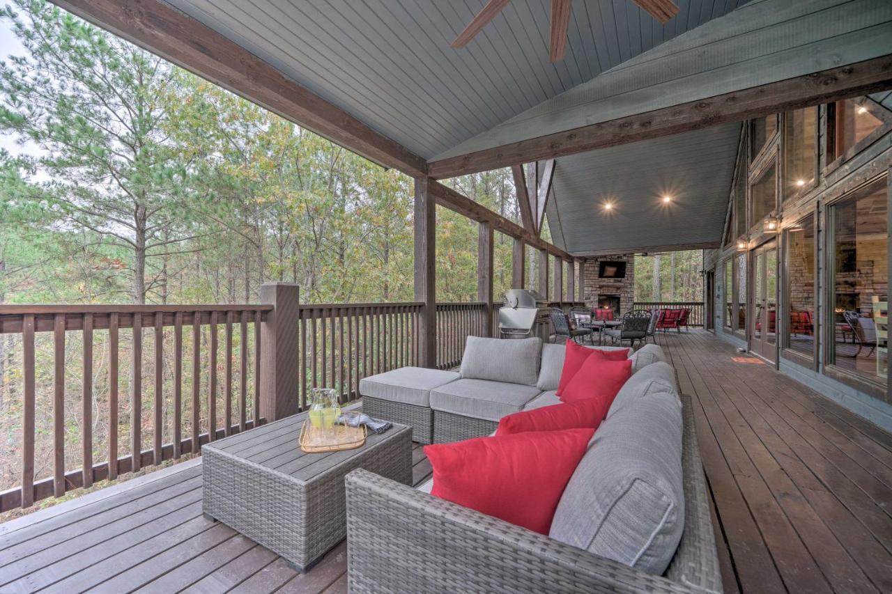 Broken Bow Cabin Deck With Hot Tub And Pool Table! Exteriér fotografie