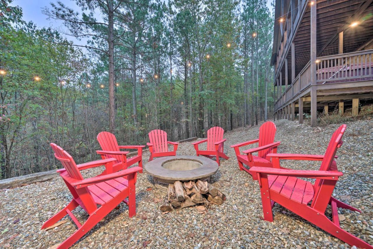 Broken Bow Cabin Deck With Hot Tub And Pool Table! Exteriér fotografie