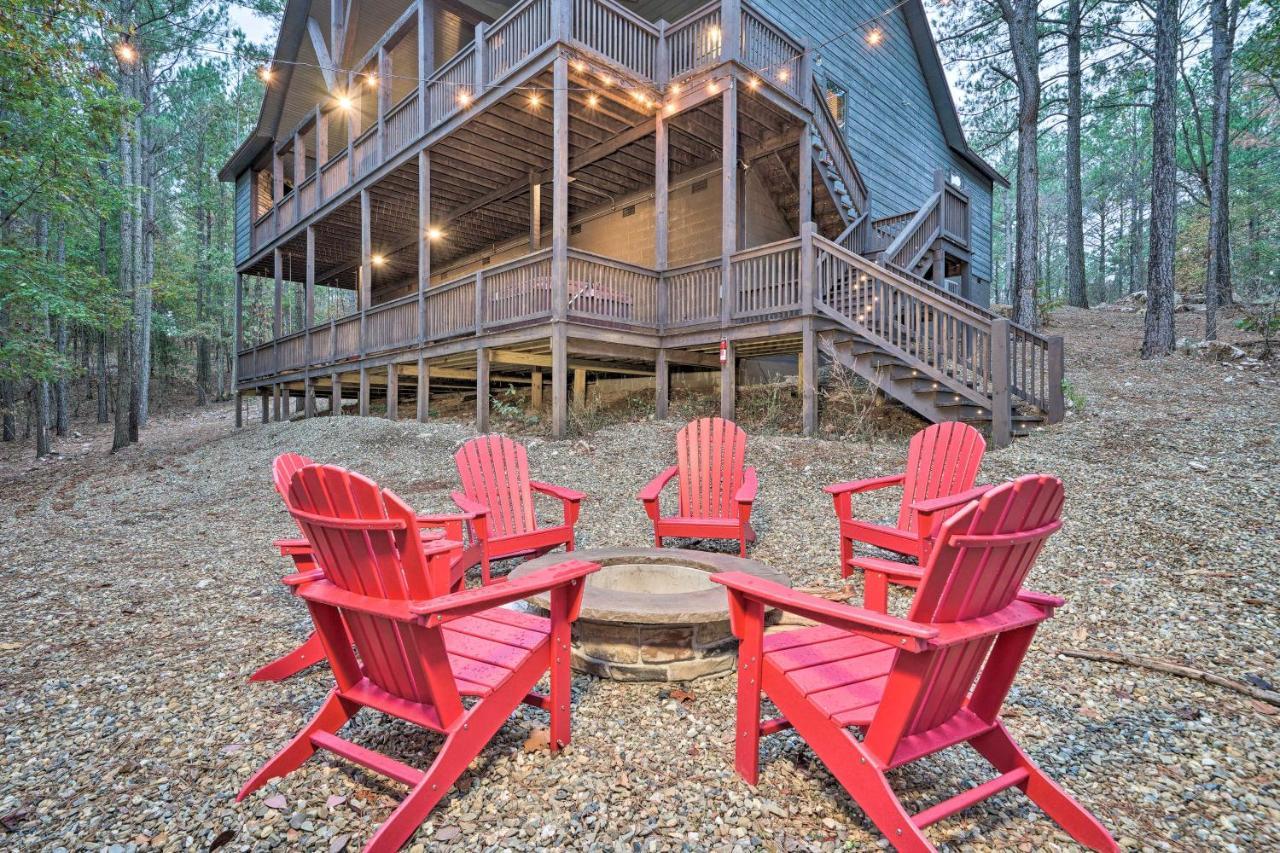Broken Bow Cabin Deck With Hot Tub And Pool Table! Exteriér fotografie
