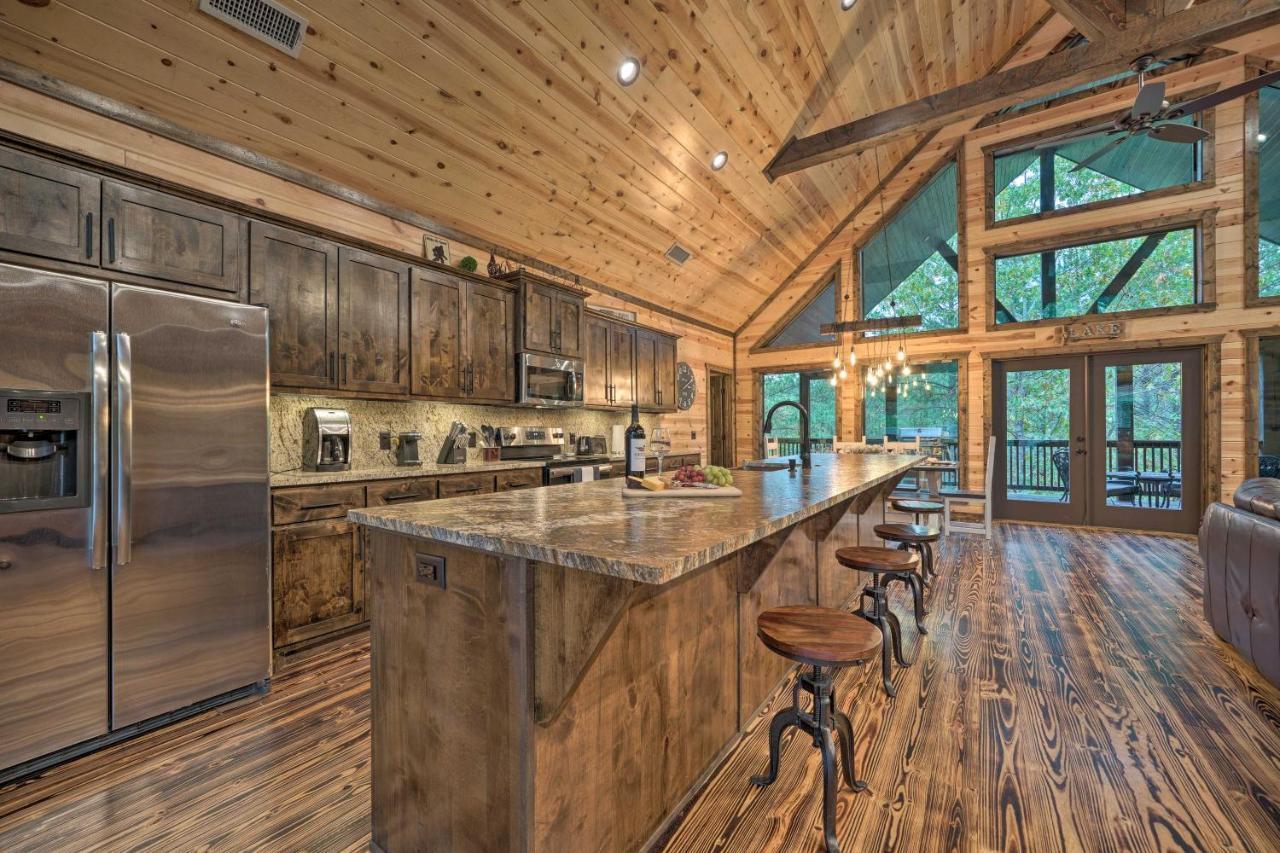 Broken Bow Cabin Deck With Hot Tub And Pool Table! Exteriér fotografie