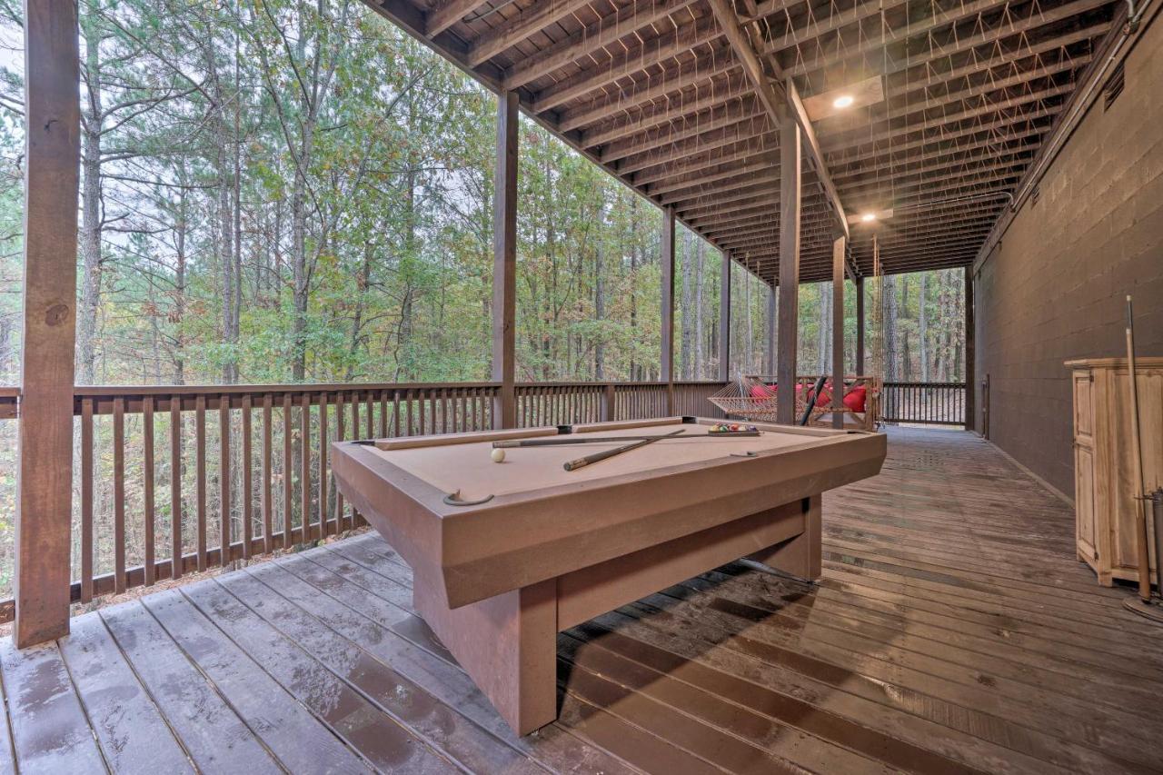 Broken Bow Cabin Deck With Hot Tub And Pool Table! Exteriér fotografie