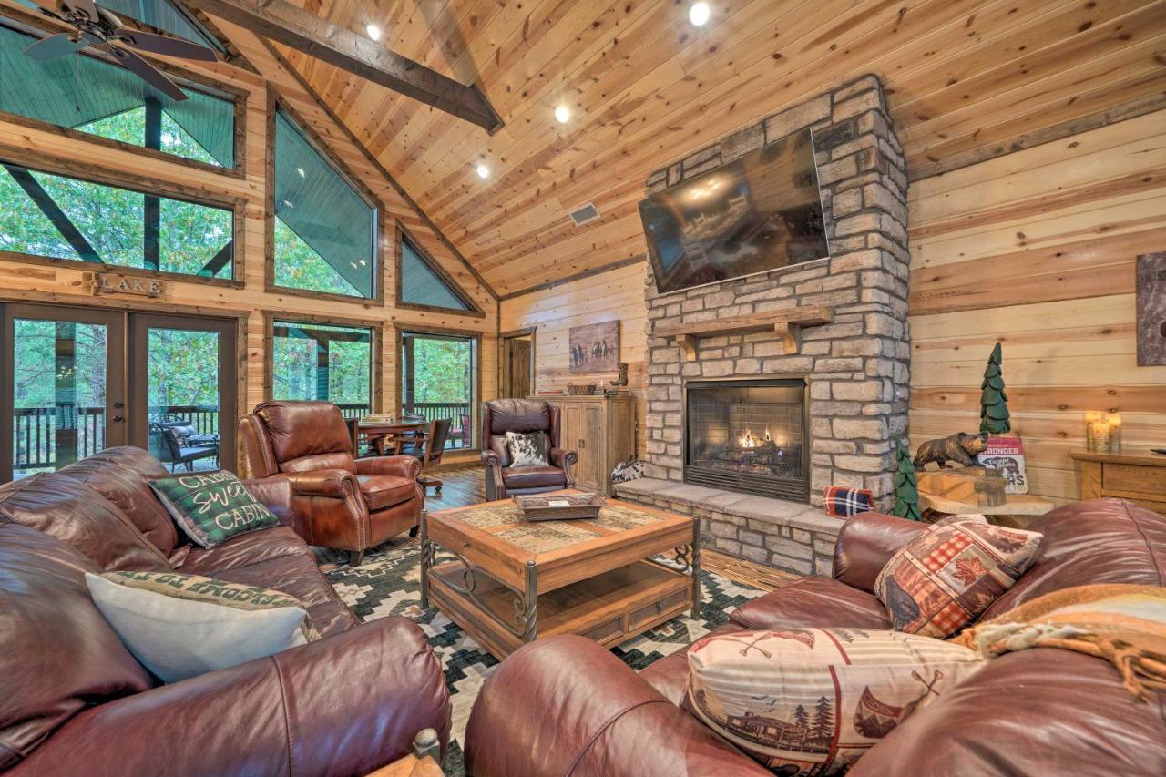 Broken Bow Cabin Deck With Hot Tub And Pool Table! Exteriér fotografie