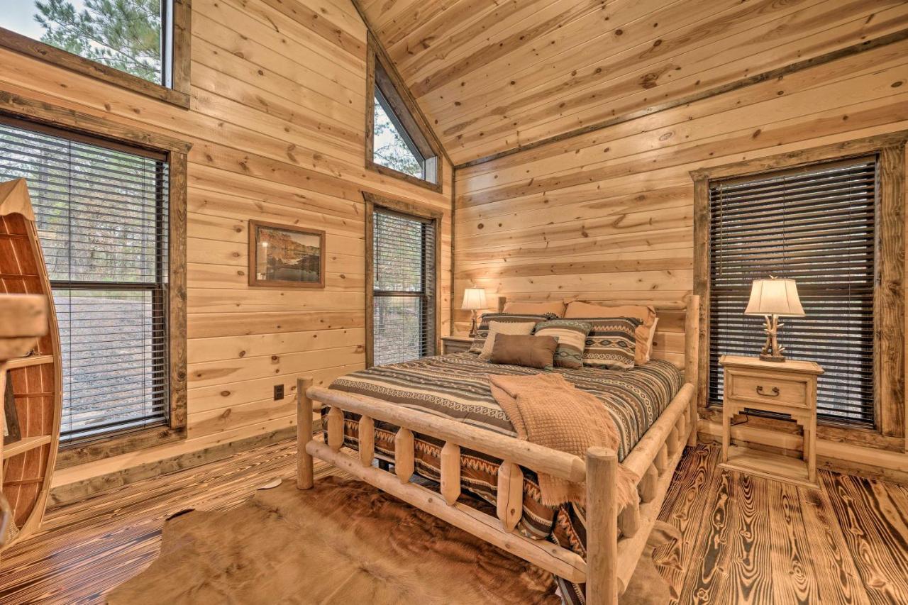 Broken Bow Cabin Deck With Hot Tub And Pool Table! Exteriér fotografie
