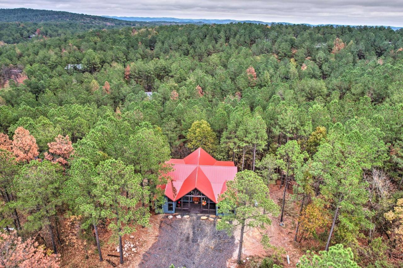 Broken Bow Cabin Deck With Hot Tub And Pool Table! Exteriér fotografie